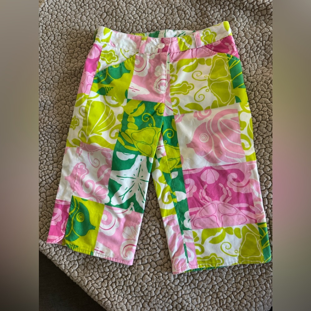 Lilly Pulitzer girls' capri pants in size 4T.